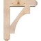 Ekena Millwork Westlake Craftsman Smooth Bracket w/ Offset Brace, Douglas Fir, 7 1/2"W x 30"D x 36"H BKT0806X30X36WTL04SDF - alternate 4